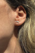 TINY MOON STUDS GOLD